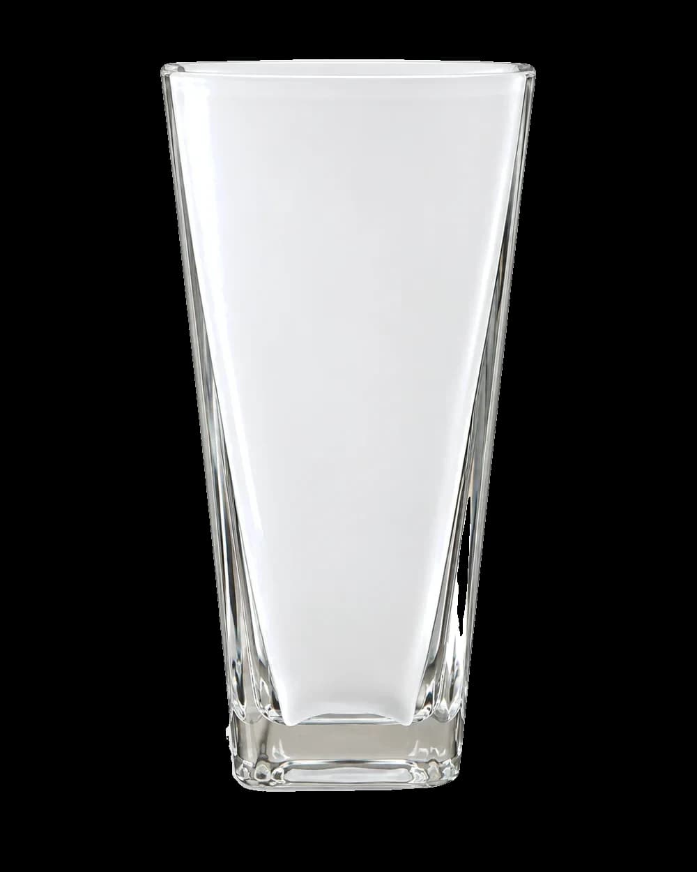 Vaso branco em vidro esmaltado