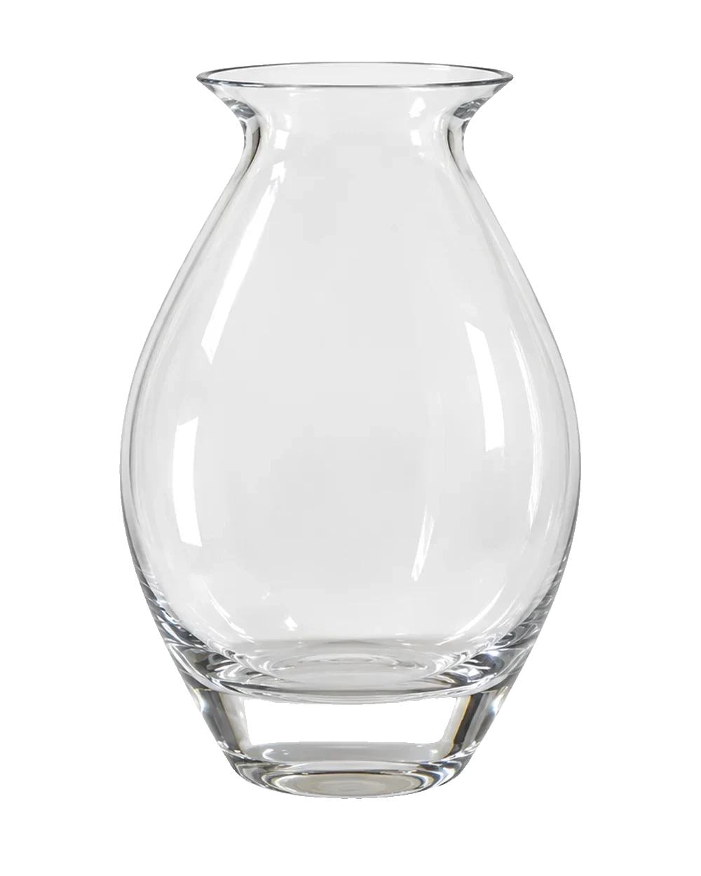 Vaso em vidro transparente, 30 cm